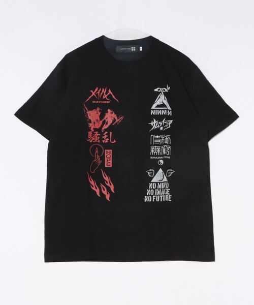 SAMURAI CORE(サムライコア)の「★SAMURAI CORE x MAYHEM★Graphic Design T(Tシャツ/カットソー・メンズ・ホワイト/ブラック・LARGE/MEDIUM)」の1枚目の写真