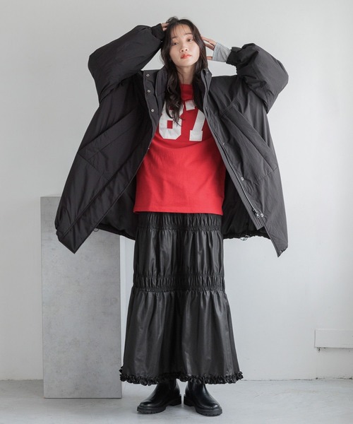 LOWRYS FARM(ローリーズファーム)の「アソートシャーリングスカート 133505(スカート・レディース・ブラック/シルバー/ブルー/ブラック系その他・FREE)」の15枚目の写真