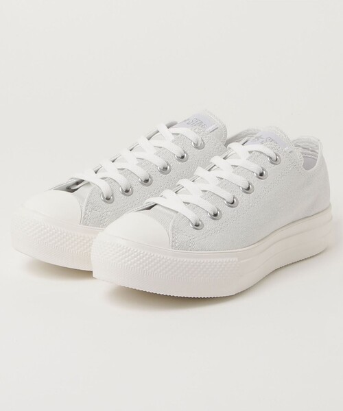 AVANT CONVERSE（アヴァンコンバース）の「【CONVERSE/コンバース】オールスターライトシャイニーキャンバス（スニーカー・レディース・シルバー/ゴールド・24.5/23.5）」の9枚目の写真