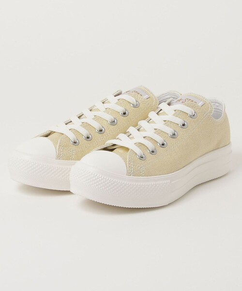 AVANT CONVERSE（アヴァンコンバース）の「【CONVERSE/コンバース】オールスターライトシャイニーキャンバス（スニーカー・レディース・シルバー/ゴールド・24.5/23.5）」の10枚目の写真
