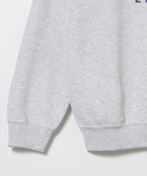 BEAMS T（ビームスティー）の「BEAMS T / EYE TO EYE CREW SWEAT（スウェット・メンズ・ライトグレー/ダークブラウン・S/M/L/XL）」の8枚目の写真