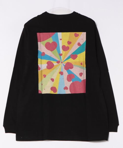sunny branch(サニーブランチ)の「★Spread Love★ オリジナルプリント L/S T(Tシャツ/カットソー・レディース・ブラック/ホワイト・LARGE/MEDIUM)」の3枚目の写真