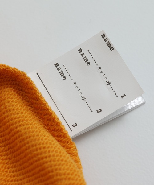 chil2(チルツー)の「サガラ刺繍 トレーナー(スウェット・キッズ・ピンク/レッド/ネイビー/オレンジ・80cm/90cm/100cm/110cm/120cm/130cm)」の18枚目の写真