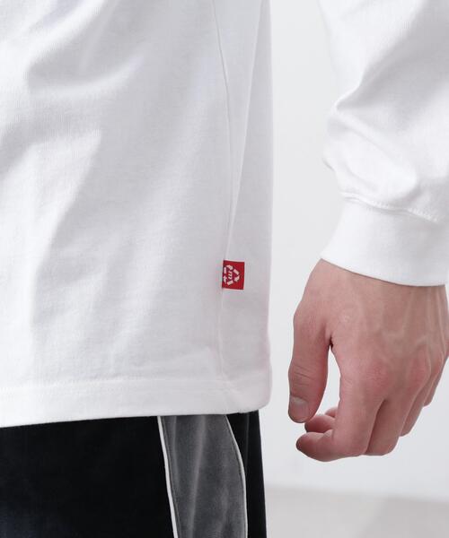 MANASTASH(マナスタッシュ)の「MANASTASH/マナスタッシュ/RE:CTN L/S TEE BANDANA(Tシャツ/カットソー・メンズ・ホワイト/ピンク/ブラック・S/XL/L/M)」の21枚目の写真