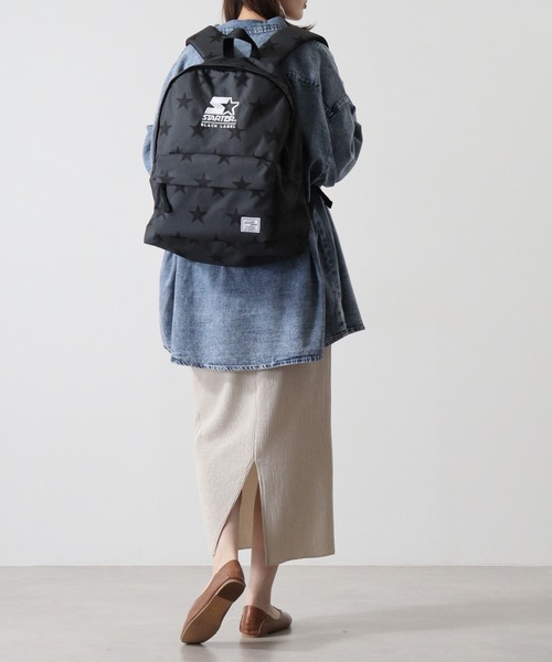 STARTER BLACK LABEL(スターターブラックレーベル)の「STARTER DAYPACK(バックパック/リュック・メンズ・パープル/ブラック/グリーン/ベージュ/ブラック系その他/グレー/ネイビー・FREE)」の10枚目の写真