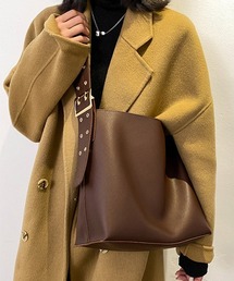 ポーチ付き ダブルピンベルト ショルダーバッグ cula1003