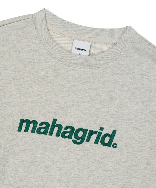 MAHAGRID(マハグリッド)の「『mahagrid/マハグリッド』BASIC LOGO SWEATSHIRT/ベーシックロゴ スウェット(スウェット・レディース・ネイビー/ピンク/グレー/チャコールグレー/アイボリー・S/M/L/XL)」の15枚目の写真