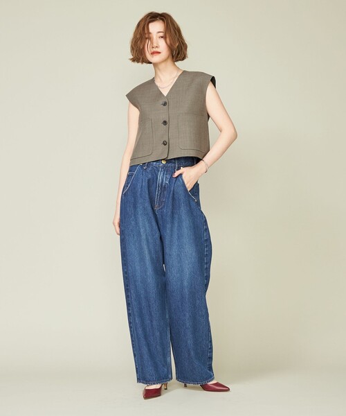 conte（コンテ）の「＜conte＞リバー ベスト（ベスト）」 - WEAR