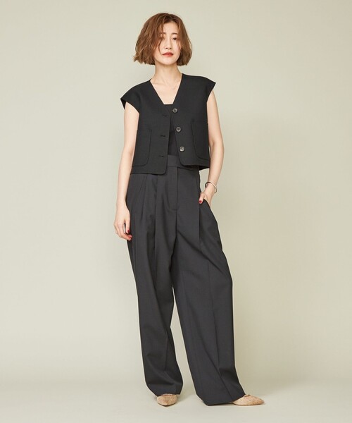 conte（コンテ）の「＜conte＞リバー ベスト（ベスト）」 - WEAR