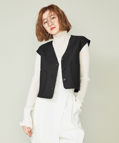 conte（コンテ）の「＜conte＞リバー ベスト（ベスト）」 - WEAR