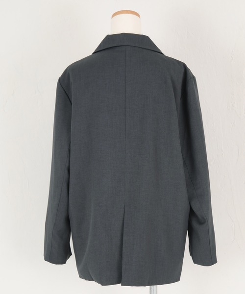 ツイルビッグテーラードジャケット（テーラードジャケット）｜titivate