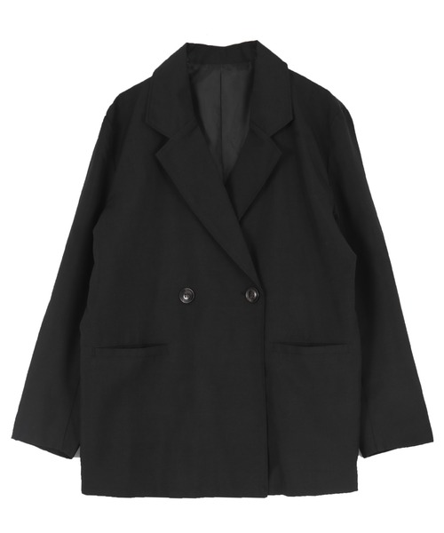 titivate（ティティベイト）の「ツイルビッグテーラードジャケット（テーラードジャケット・レディース・グレイッシュベージュ/ブラック/グレー・FREE）」の18枚目の写真