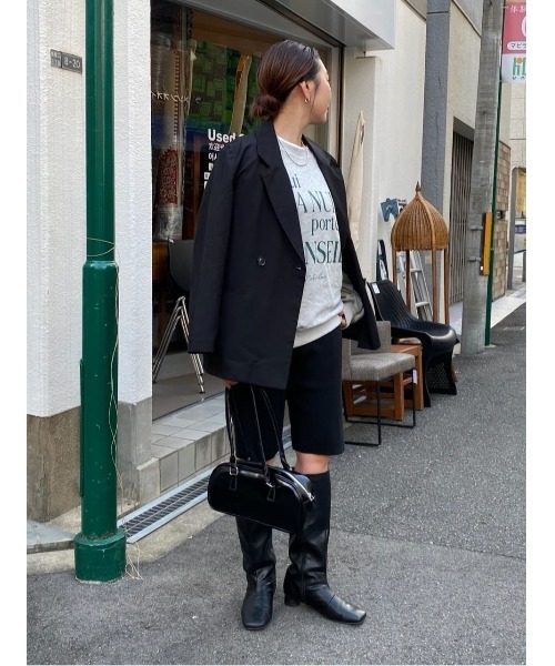 セール】ツイルビッグテーラードジャケット（テーラードジャケット