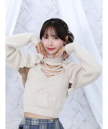 EATME | レースアップニットキャミセット(ニット/セーター)