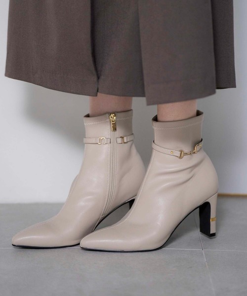 NOELA(ノエラ)の「2WAYベルトショートブーツ(ブーツ・レディース・ブラック/ブラウン/ベージュ・S/M/L)」の15枚目の写真