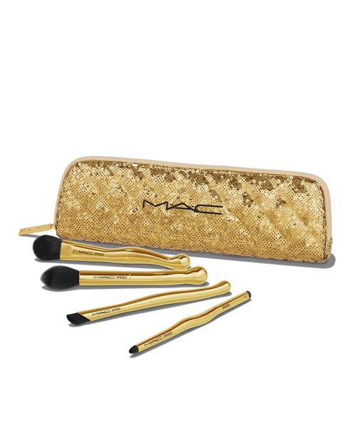 M・A・C（マック）の「【M･A･C/マック】ゴールデン タッチ ミニ ブラシ キット（コスメキット/ギフトセット・レディース・その他・FREE）」の2枚目の写真