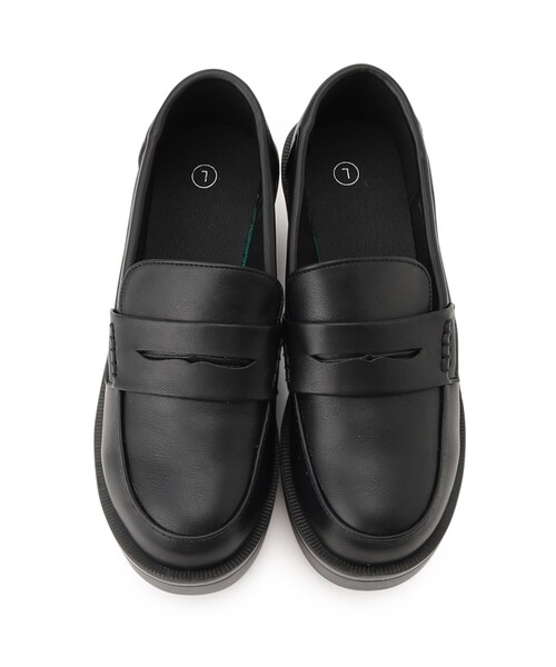 cs T&P(シーエスティーアンドピー)の「厚底ローファーパンプス(パンプス・レディース・ブラック/ブラック系1・S/M/L/LL)」の8枚目の写真