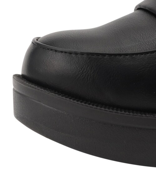 cs T&P(シーエスティーアンドピー)の「厚底ローファーパンプス(パンプス・レディース・ブラック/ブラック系1・S/M/L/LL)」の11枚目の写真