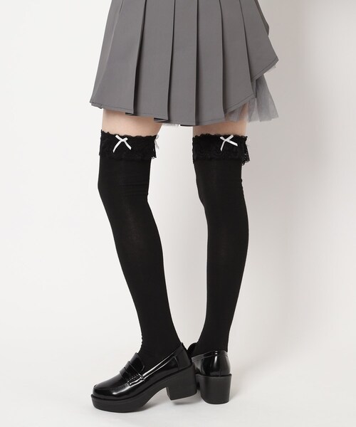 cs T&P(シーエスティーアンドピー)の「厚底ローファーパンプス(パンプス・レディース・ブラック/ブラック系1・S/M/L/LL)」の12枚目の写真