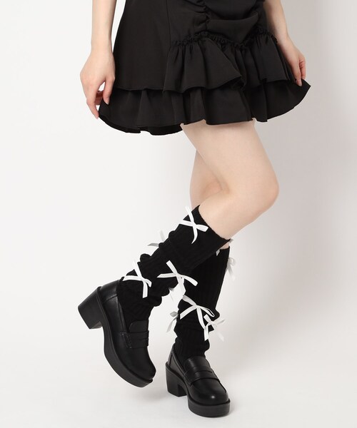 cs T&P(シーエスティーアンドピー)の「厚底ローファーパンプス(パンプス・レディース・ブラック/ブラック系1・S/M/L/LL)」の14枚目の写真