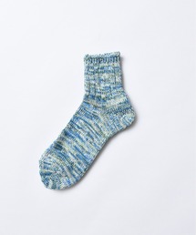 ANDSOX（アンドソックス）の「3-9D50 【ANDSOX】ローゲージ MIXカラー クウォーターソックス（ソックス/靴下・メンズ）」