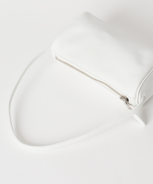 エディットフォールル　abc ホワイトミニレザーbag ホワイト EDIT.FOR LULU - EDIT.FOR LULU abcミニレザーバッグ ホワイトの