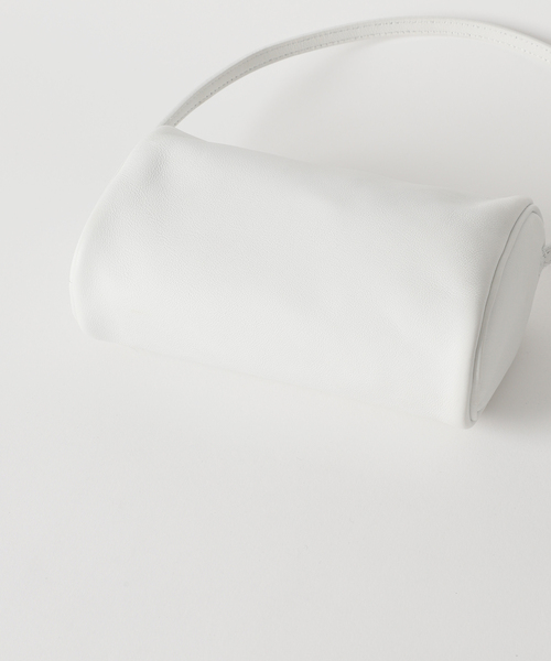 エディットフォールル　abc ホワイトミニレザーbag ホワイト EDIT. FOR LULU（エディットフォールル）の「*abcホワイトミニ