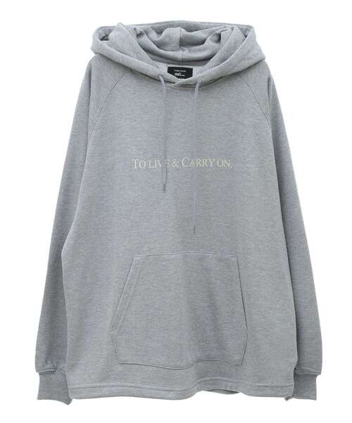 CRAFT STANDARD BOUTIQUE（クラフトスタンダードブティック）の「【ユニセックス】裏毛BIGラグランパーカー（パーカー・レディース・杢グレー/ホワイト系その他/ブルーグリーン・XL/L/M）」の20枚目の写真