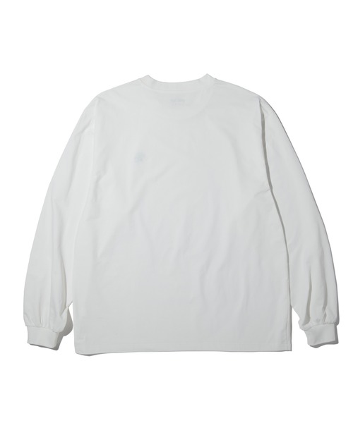 Kinetics(キネティクス)の「PRECEPT STANDARD LONG SLEEVE T-SHIRT(プリセプト 長袖天竺Tシャツ)(Tシャツ/カットソー・メンズ・グリーン/ブラック/パープル/ホワイト・MEDIUM/LARGE/X-LARGE)」の5枚目の写真