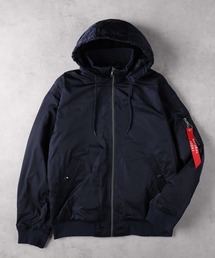 リブフードブルゾン