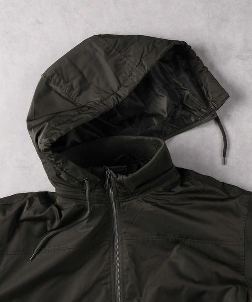 Right-on（ライトオン）の「リブフードブルゾン（ブルゾン・メンズ・オリーブ/ブラック/ネイビー・M/L/XL）」の10枚目の写真