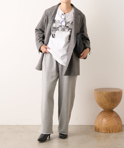 SHENERY（シーナリー）の「刺繍スウェットパンツ（その他パンツ・レディース・グレー/アイボリー・38/36）」の13枚目の写真