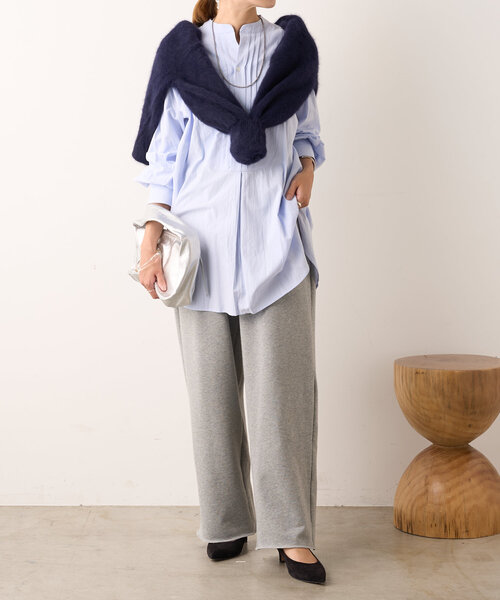 SHENERY（シーナリー）の「刺繍スウェットパンツ（その他パンツ・レディース・グレー/アイボリー・38/36）」の15枚目の写真