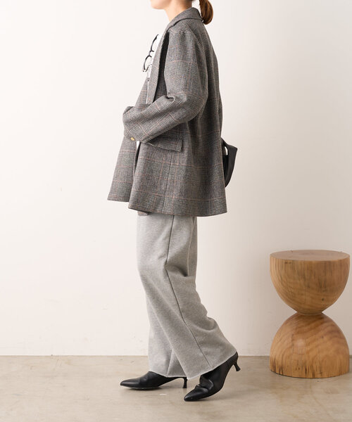 SHENERY（シーナリー）の「刺繍スウェットパンツ（その他パンツ・レディース・グレー/アイボリー・38/36）」の17枚目の写真