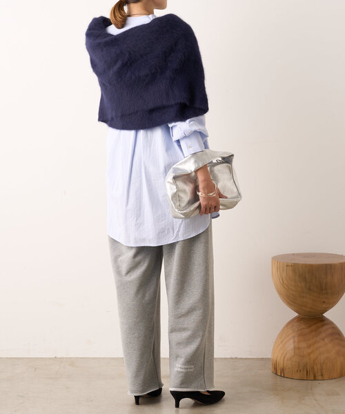 SHENERY（シーナリー）の「刺繍スウェットパンツ（その他パンツ・レディース・グレー/アイボリー・38/36）」の22枚目の写真