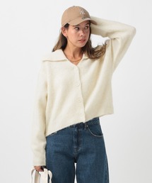 BAYFLOW | [トレンドデザイン]ウールミックスセーラーカーディガン(ニット/セーター)