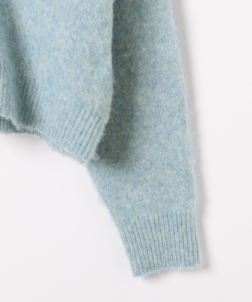 BAYFLOW（ベイフロー）の「[トレンドデザイン]ウールミックスセーラーカーディガン（ニット/セーター・レディース・イエロー/オフホワイト/ライトブルー・FREE）」の15枚目の写真