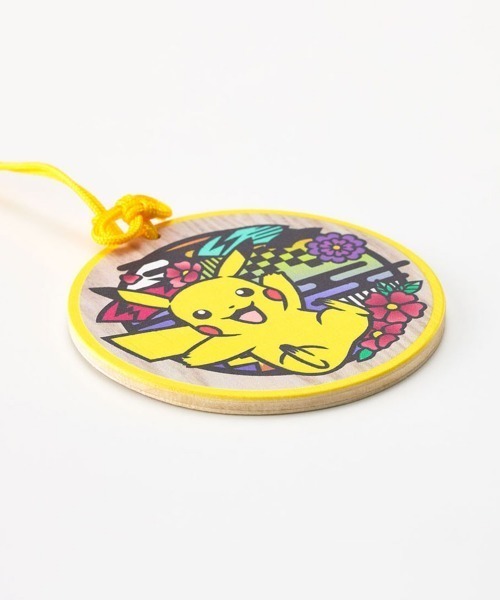 ポケットモンスター/ポケモン/丸型ラゲッジタグピカチュウA