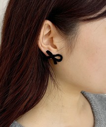 フロッキーリボンピアス　232948