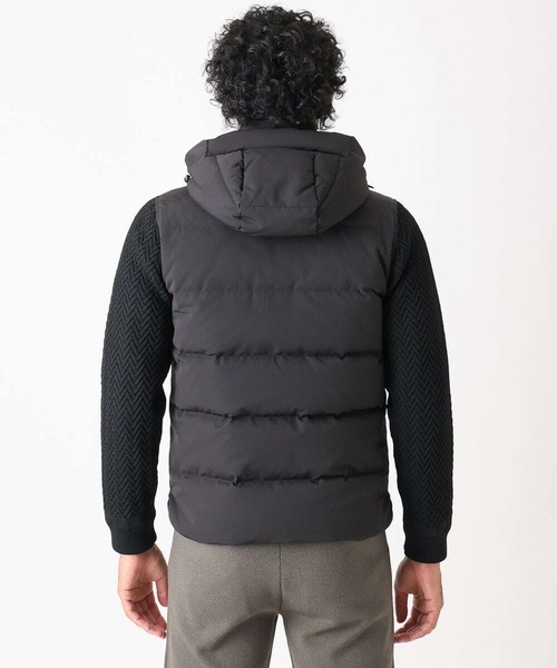 MICHEL KLEIN HOMME (ミッシェルクランオム)の「コンビネーションダウンブルゾン(ブルゾン・メンズ・ブラック/オフホワイト・MEDIUM/LARGE/X-LARGE)」の11枚目の写真