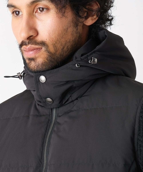 MICHEL KLEIN HOMME (ミッシェルクランオム)の「コンビネーションダウンブルゾン(ブルゾン・メンズ・ブラック/オフホワイト・MEDIUM/LARGE/X-LARGE)」の18枚目の写真