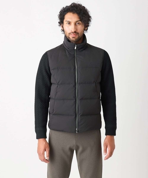 MICHEL KLEIN HOMME (ミッシェルクランオム)の「コンビネーションダウンブルゾン(ブルゾン・メンズ・ブラック/オフホワイト・MEDIUM/LARGE/X-LARGE)」の16枚目の写真
