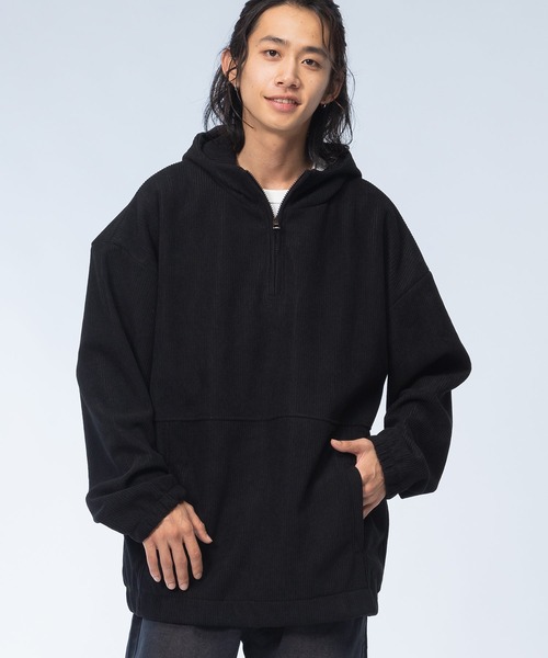 WOODENDOLL Corderoy Anorak Parker — хаф‑джип