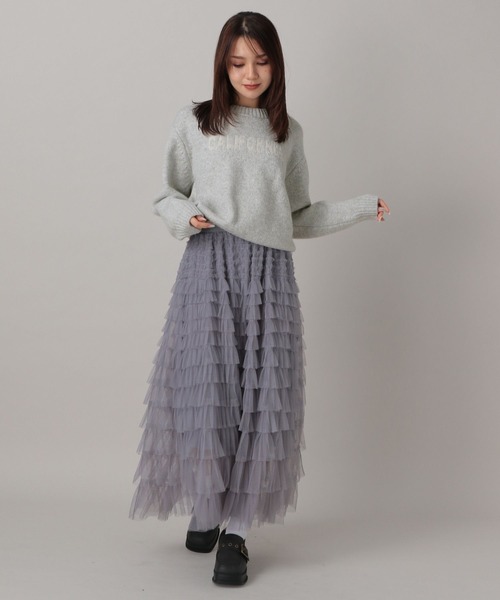 FOREVER 21（フォーエバー トゥエンティーワン）の「【2024FW】CALIFORNIAロゴニット（ニット/セーター・レディース・ネイビー/レッド/グレー・FREE）」の17枚目の写真