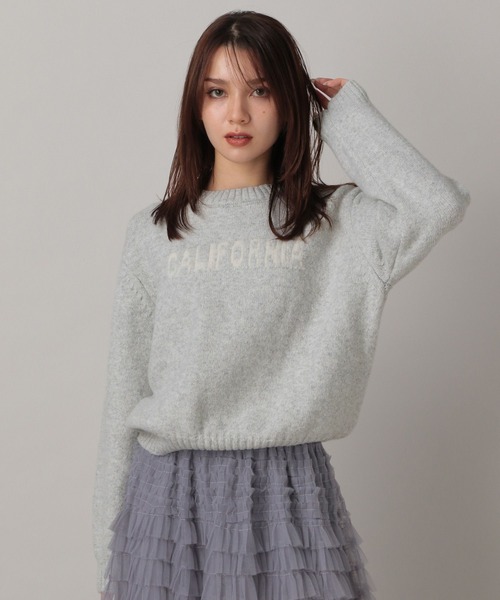 FOREVER 21（フォーエバー トゥエンティーワン）の「【2024FW】CALIFORNIAロゴニット（ニット/セーター・レディース・ネイビー/レッド/グレー・FREE）」の20枚目の写真