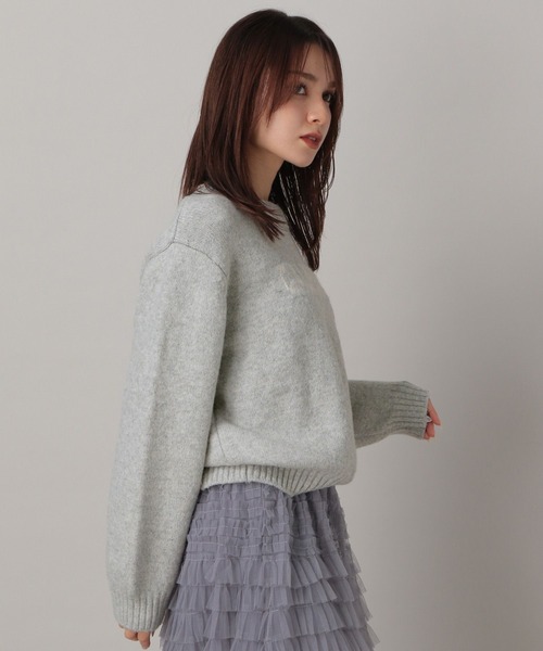 FOREVER 21（フォーエバー トゥエンティーワン）の「【2024FW】CALIFORNIAロゴニット（ニット/セーター・レディース・ネイビー/レッド/グレー・FREE）」の21枚目の写真