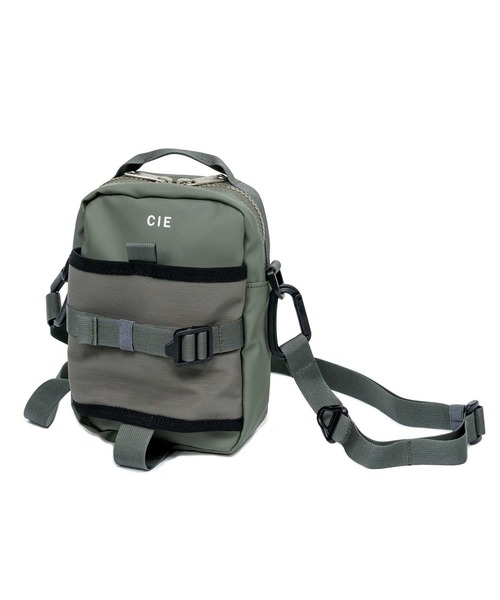 CIE（シー）の「【CIE】GRID-3 SHOULDER-04　32067（ショルダーバッグ・メンズ・ブラック/ライトグレー/オリーブ/ネイビー・FREE）」の11枚目の写真