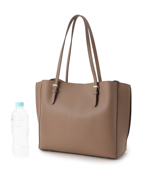 grove（グローブ）の「◆雑誌掲載【人間工学】サイドスリットメタルバートート（トートバッグ・レディース・ライトグレー/グレー/ブラック/ライトブルー・00）」の19枚目の写真