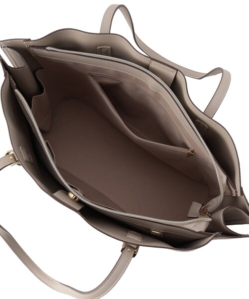 grove（グローブ）の「◆雑誌掲載【人間工学】サイドスリットメタルバートート（トートバッグ・レディース・ライトグレー/グレー/ブラック/ライトブルー・00）」の8枚目の写真