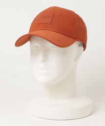 BOSS（ボス）の「シアサッカー キャップ ロゴパッチ（キャップ）」